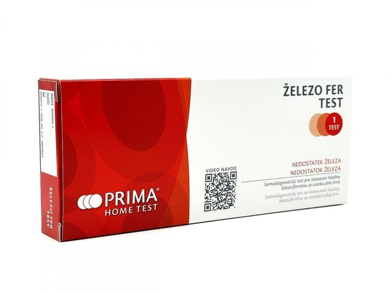ŽELEZO FER TEST - z krve (1ks/samodiagnostická souprava)