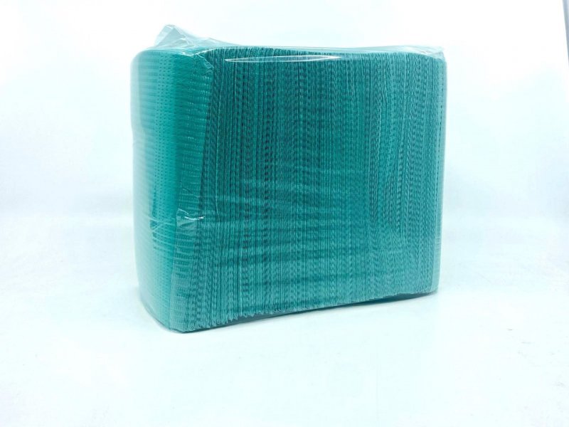 Ubrousky (bryndáky) Dochem 3-vrstvé 33x45cm (500ks) - zelené