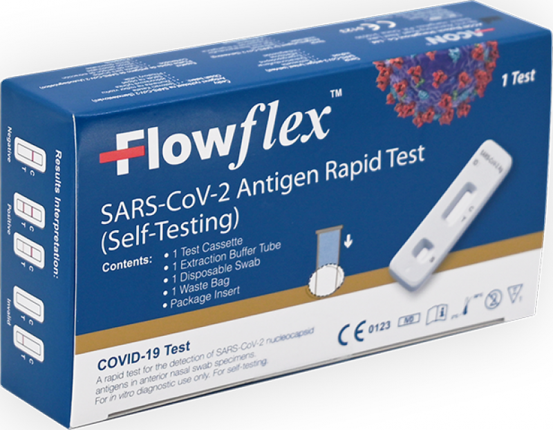Antigenní test FLOWFLEX (z nosu)