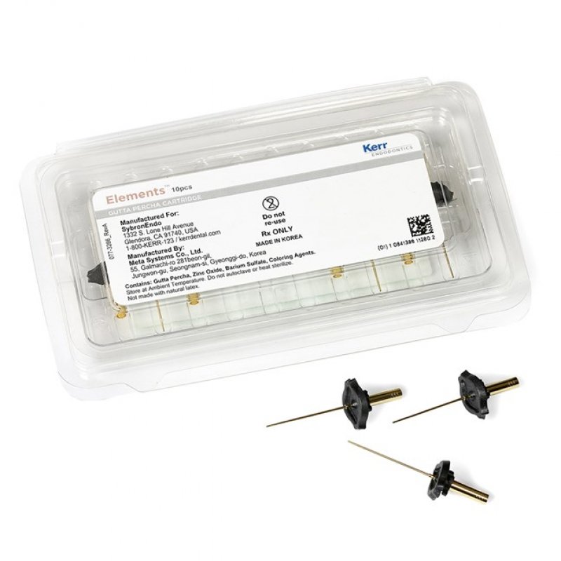 Elements Gutta Percha Cartridge (10ks) - 23GA Medium Body