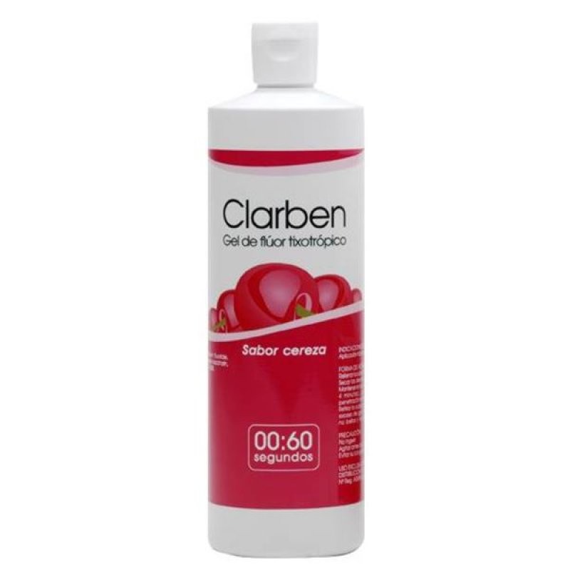 Fluoride gel Clarben třešeň (500 ml)