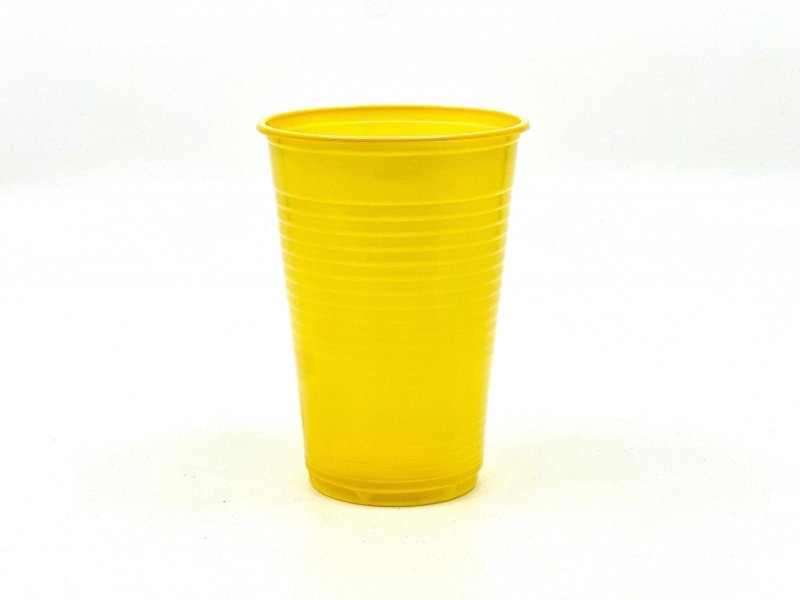 Kelímek (PP) - žlutý, O70mm, 200ml (100 ks/bal)