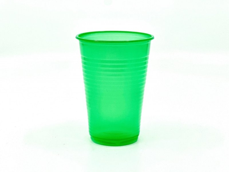 Kelímek (PP) - zelený, O70mm, 200ml (100 ks/bal)